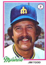 1978 Topps Baseball Cards      333     Jim Todd